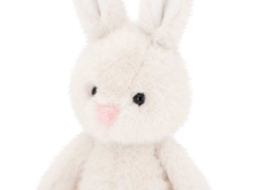 Coelho De Pelúcia Branco Fofinho Da Orange Toys Coelho De Pelúcia