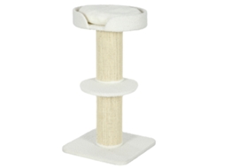 Árvore de Gato com Plataformas e Almofada Creme S/MARCA