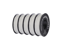 Filamento Tpu, Diâmetro De 1,75mm, Compatível Com Impressoras Fdm, Branco