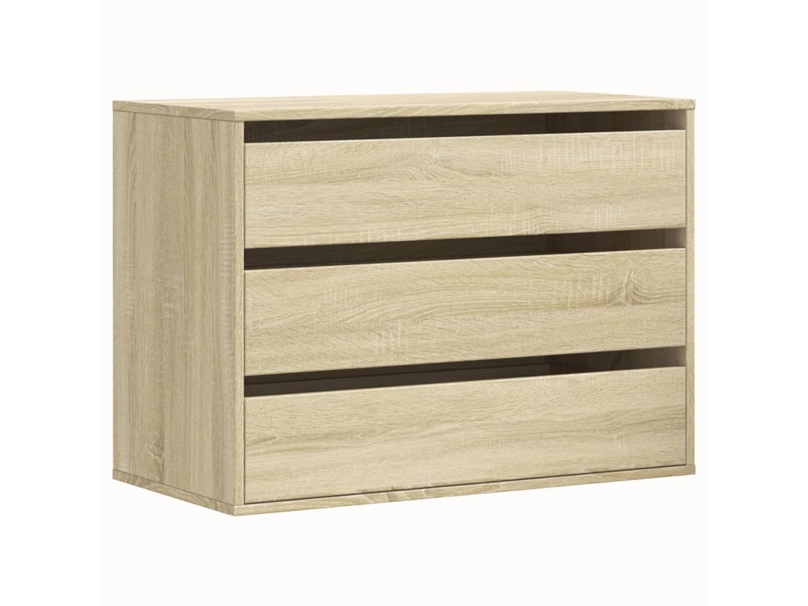 Cómoda Derivados de Madeira Carvalho Sonoma MAISON EXCLUSIVE 80x41x58 cm
