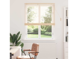 Vidaxl Cortina Veneziana Aparência De Carvalho 110 X 160 Cm 35 Mm
