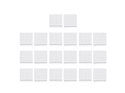 Conjunto De 10 Tiras Adesivas Grandes Para Pendurar Quadros, Com Fecho De Velcro Removível, Ideais Para Decoração De