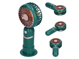 Ventoilha Portátil Usb Mini Mesa Mão Verde Verão