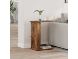 Vidaxl Mesa De Apoio Madeira Antiga 35 X 25 X 50 Cm