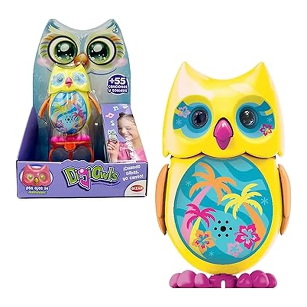 Bizak Mini Hoot Digiowl Coruja Cantora Interativa Versão 4 62008285 4 Bizakp25