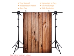 Painel de fundo fotográfico em vinil com aparência de madeira, 1,5 x 2,1 m / 5 x 7 pés, para decoração de estúdio fotográfico, aniversários infantis, casamentos e cabines de fotos.