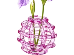Suporte Para Arranjo Floral Em Formato De Bola De Vidro Com Uma Única Haste E Buquê |