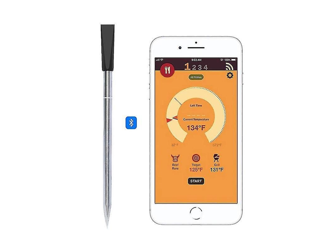 Termômetro inteligente Nova Line sem fio Bluetooth Wi-Fi | S/MARCA