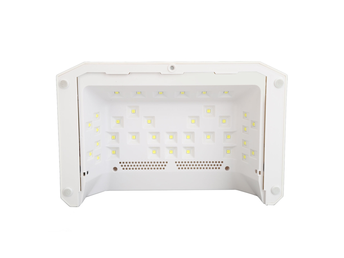 Lâmpada Uv Para Unhas Com 36 Lâmpadas Led, Apoio Para Mão Em Couro Pu + Eoocoo