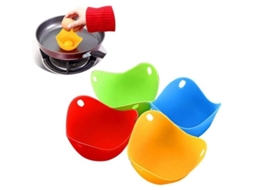 4 Moldes de silicone para ovos cozidos, cápsulas, panquecas e acessórios Marca