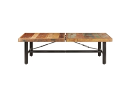 Mesa de Centro 142x90x42 Cm Madeira Recuperada Maciça MAISON EXCLUSIVE