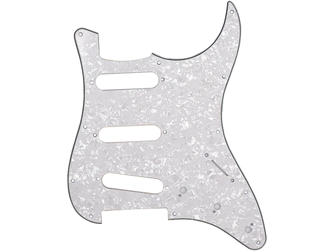 Placa De Proteção Para Guitarra Elétrica Sss Moderna, Com 11 Furos, Compatível Com Sss, Impressa Em Pvc