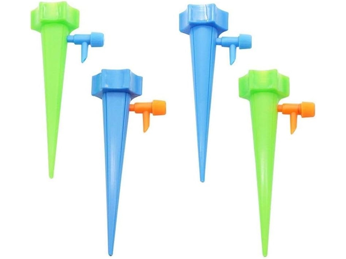 Conjunto de 50 Aspersores Irrigação para Jardim, com Fixação por Prego e Sistema Gotejamento Automático