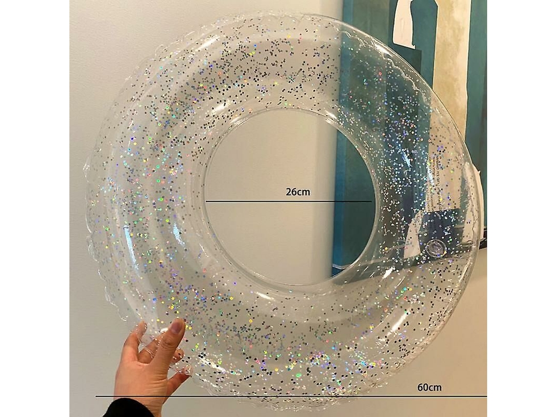 Boias Infláveis Transparentes para Piscina, Crianças e Adultos, Brinquedos para Praia e Festas AQUAFORGE