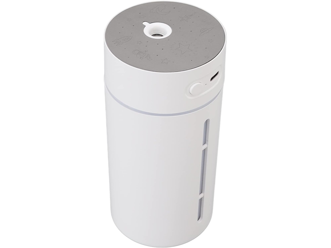 Umidificador Portátil Usb Kkplzz Mini De 250 Ml Com Projetor Luz E Baixo Nível Ruído