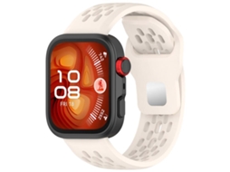 Bracelete para Huawei Watch Fit 4 / Fit 4 Pro / Fit 3 Silicone Fivela de Aço Reversa Starlight XIAOMOYU
