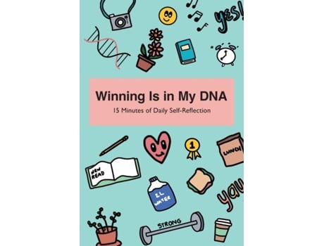 Livro Winning Is in My DNA 15 Minutes of Daily Self-Reflection de Sandra Onye (Inglês)