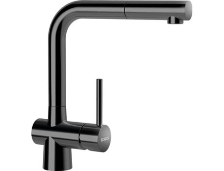 Torneira  Bica Extensível Preto