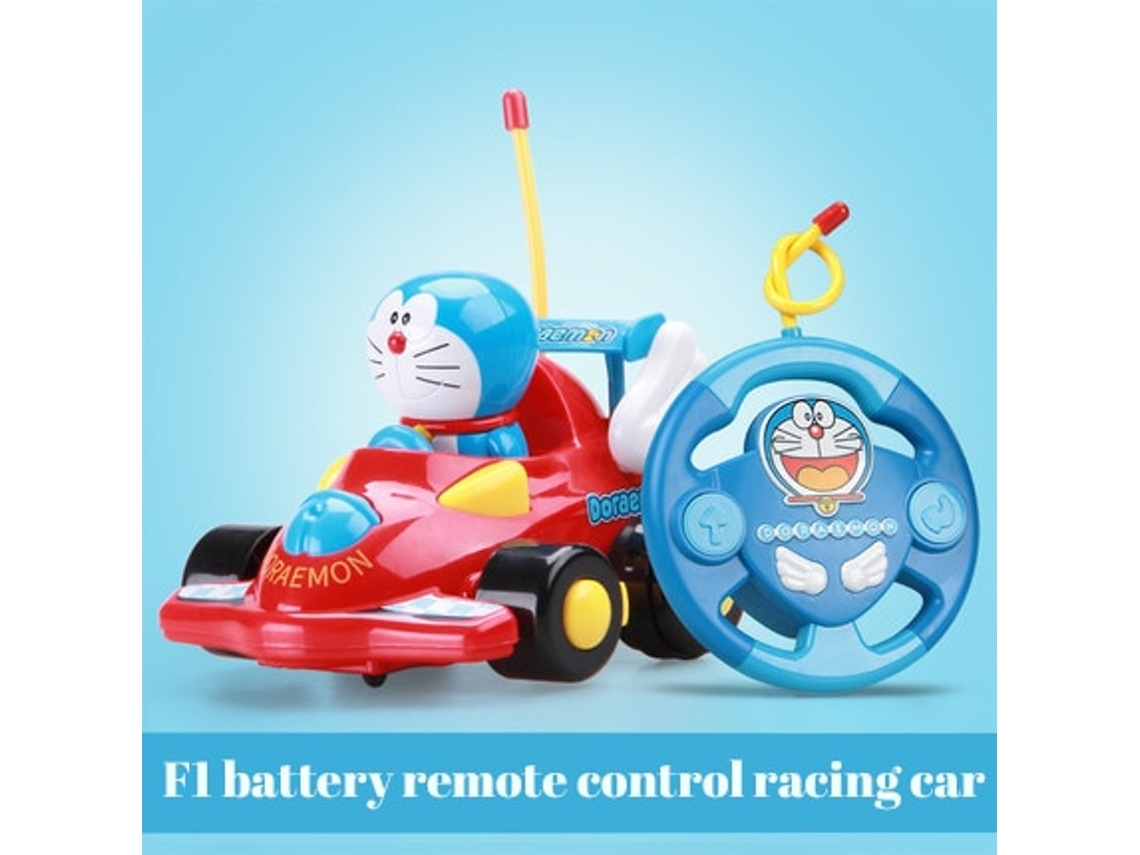 Boneco GAATPOT Doraemon Figure Remote Control Car 1-6 Years Old Radio Toy With Sound And Light Children'S Toy Car Christmas Gifts For Children