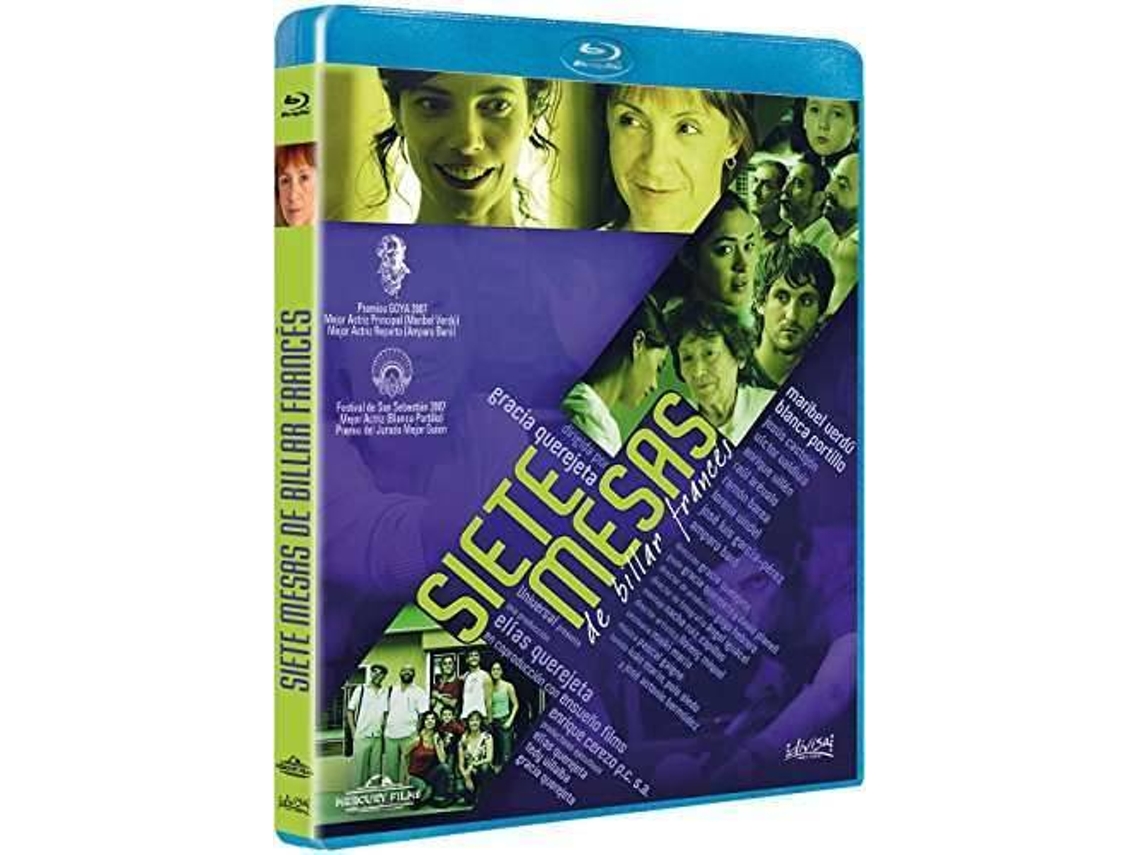 Blu-Ray Siete mesas de billar francés (2007)  (Edição em Espanhol)