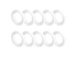 Fita adesiva dupla face, tiras adesivas fortes e reutilizáveis, fita elástica lavável para fixação de azulejos e vidro.
