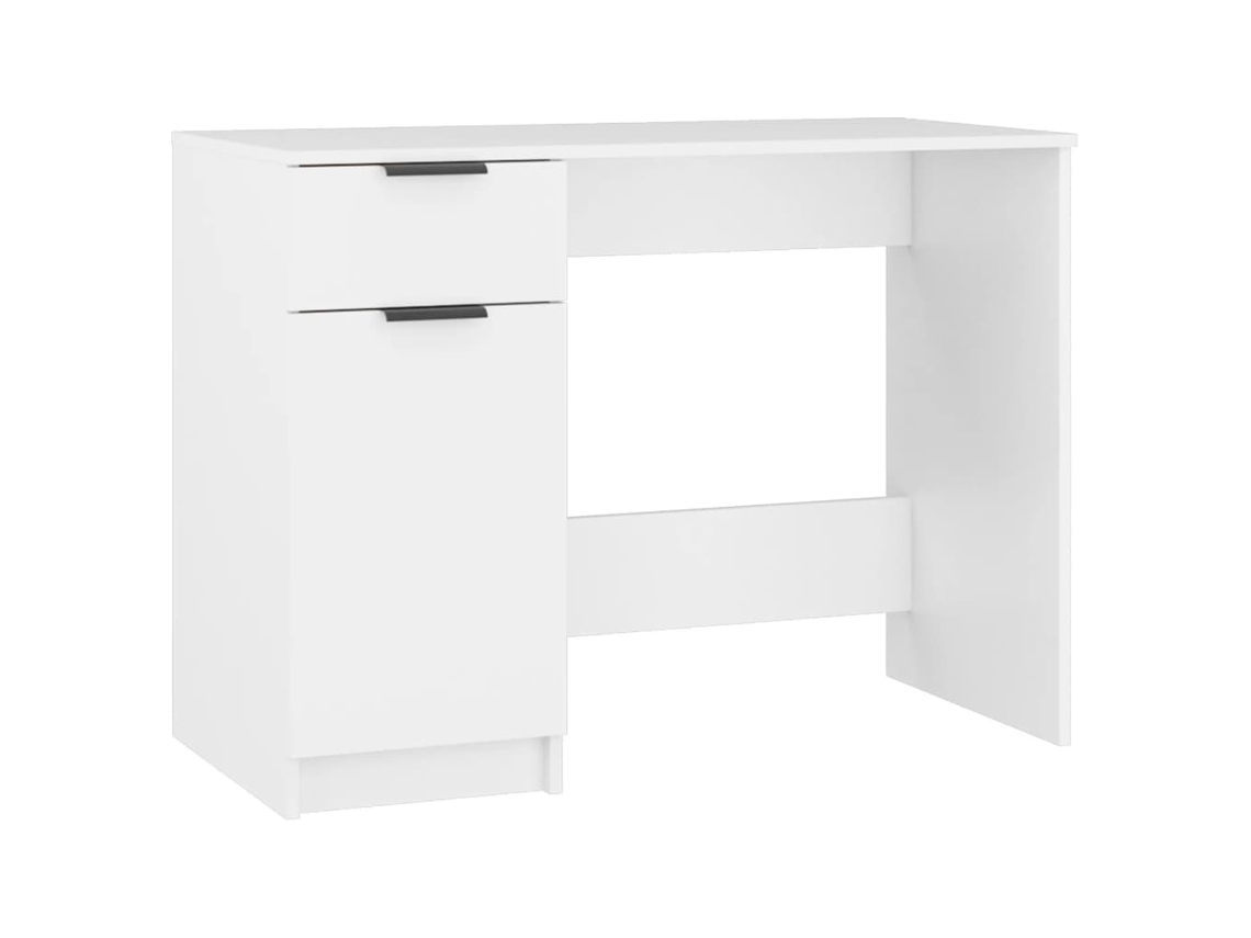 Desk, Desks Vidaxl Branco Madeira Processada (n/a)