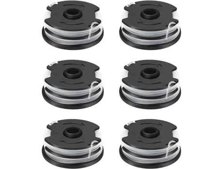 Linha De Aparador De Borda De Carretel De 6 Peças Adequada, Para Parkside Prta 20-li A1-b1-b2-c3, Prt 300 A1, Prt 550 A1-a3, Diâmetro 1,6 Mm U906