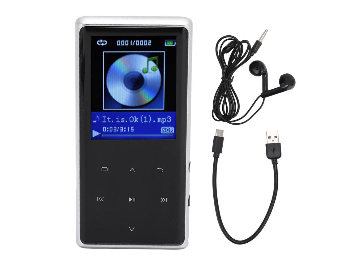 Reprodutor de Música LAXISCREED Mp3 Hifi Bluetooth 5.2 32gb