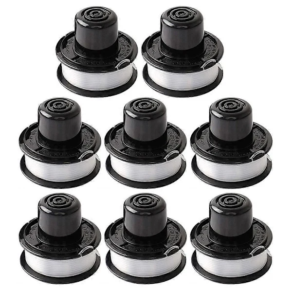 Kit com 8 Carretéis de Fio para Aparador de Grama AQUAFORGE, compatível com Flymo Fly021/513937190
