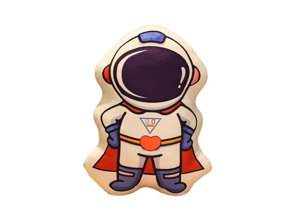 Almofada de Pelúcia em Forma de Foguete Astronauta, Brinquedo Infantil, Travesseiro para Dormir e Decoração Foguete CHABERLU