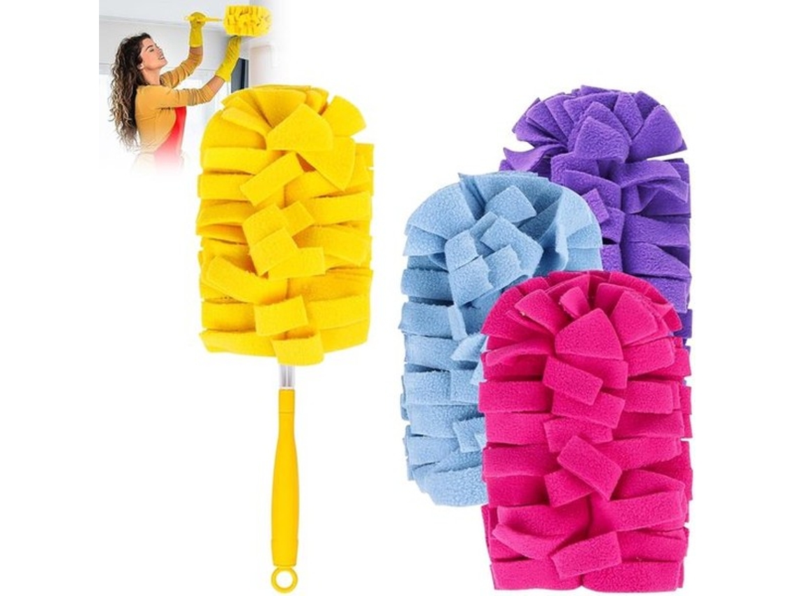 Plumeau 360° Giratório - Reutilizável Microfibra - Pano Para Swiffer - Ideal Para Poe E Pelos De Animais - Lavável Em Máquina - Polarflece De Alta Qua