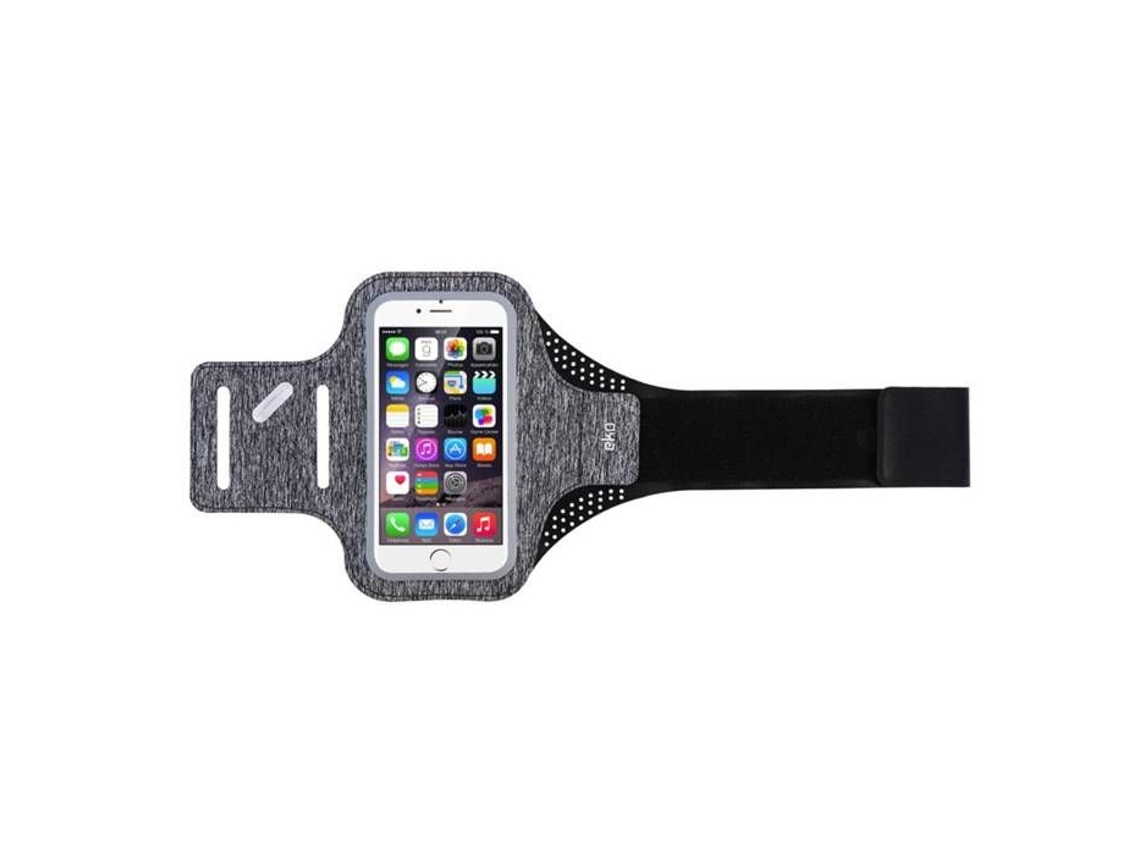 Braçadeira Esportiva Universal Para Smartphone De 4,7" - Cinza