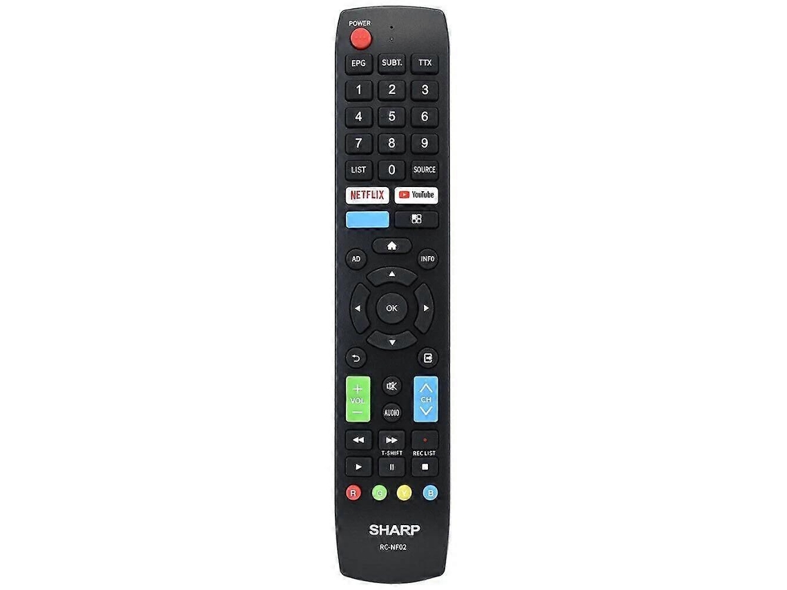 Rnf04 Para Controle Remoto De Tv Sharp Sharp Rnf04 Rc-nf02 Rnf01 Led_ozo