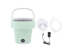 Máquina de Lavar Portátil de 11l Dobrável para Viagem, Apartamento, Rv, Hotel e Camping LAXISCREED