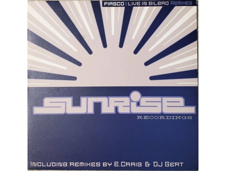Vinil Live In Bilbao Remixes Sunrise Recordings