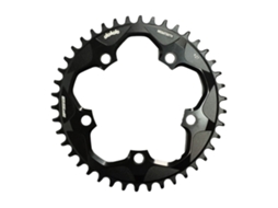 Anel de Corrente Megatooth Preto 36Tfsa