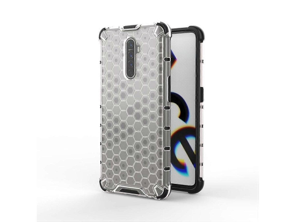 Capa De Pc Tpu À Prova De Choque Para Oppo Reno Ace Honeycomb