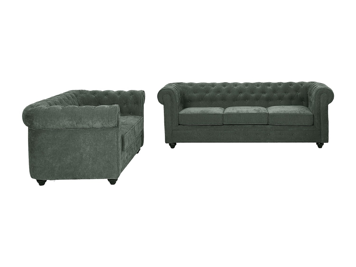 Conjunto de Sofá Chesterfield VENTE UNIQUE