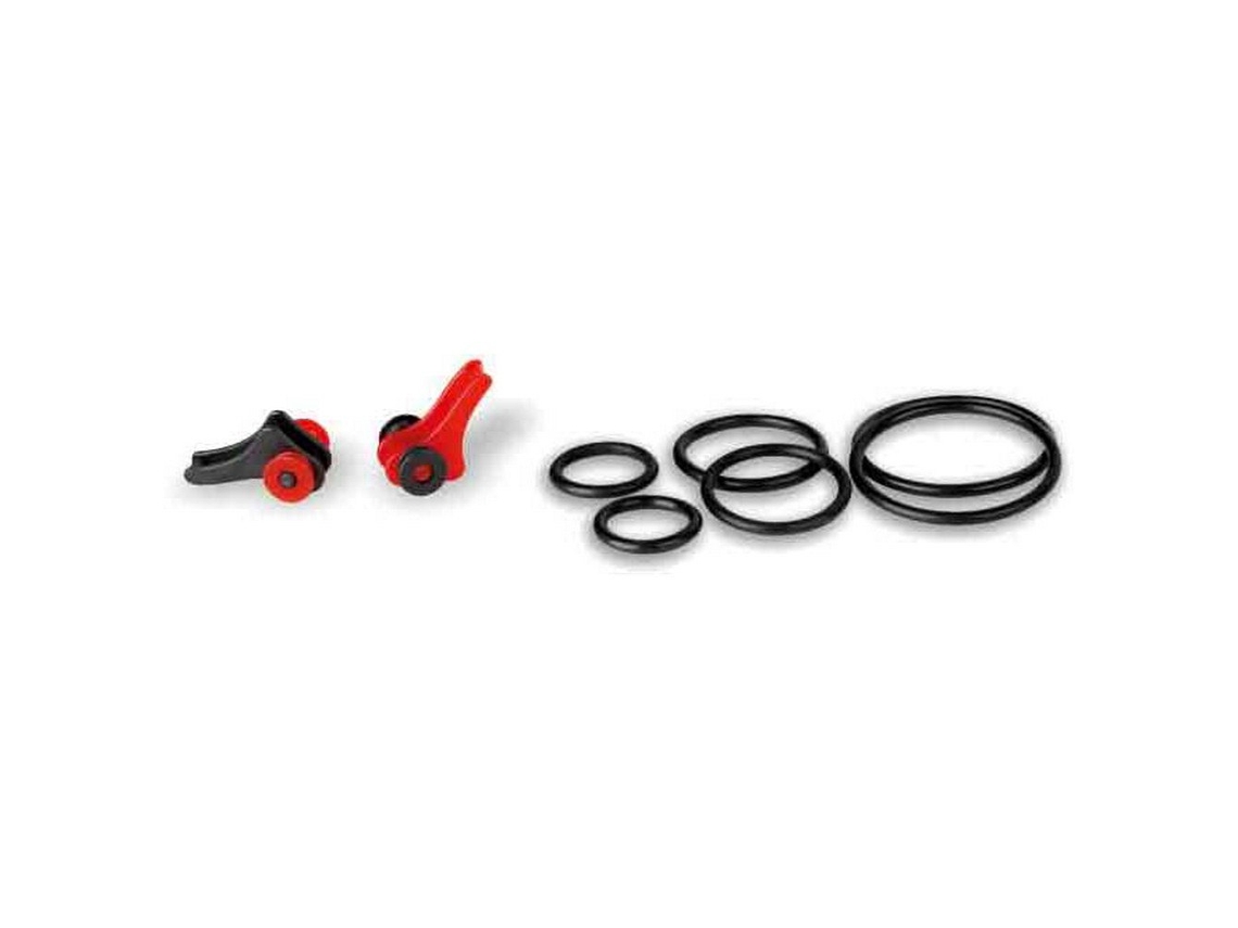 Kit de Suporte de Isca/Linha Prateadostonfo