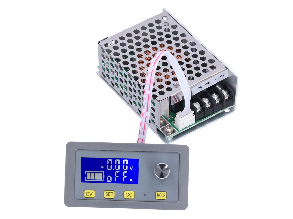 Laxiscreed Módulo Regulador De Tensão Com Proteção Contra Curto-circuito E Tela Lcd De Fácil Uso