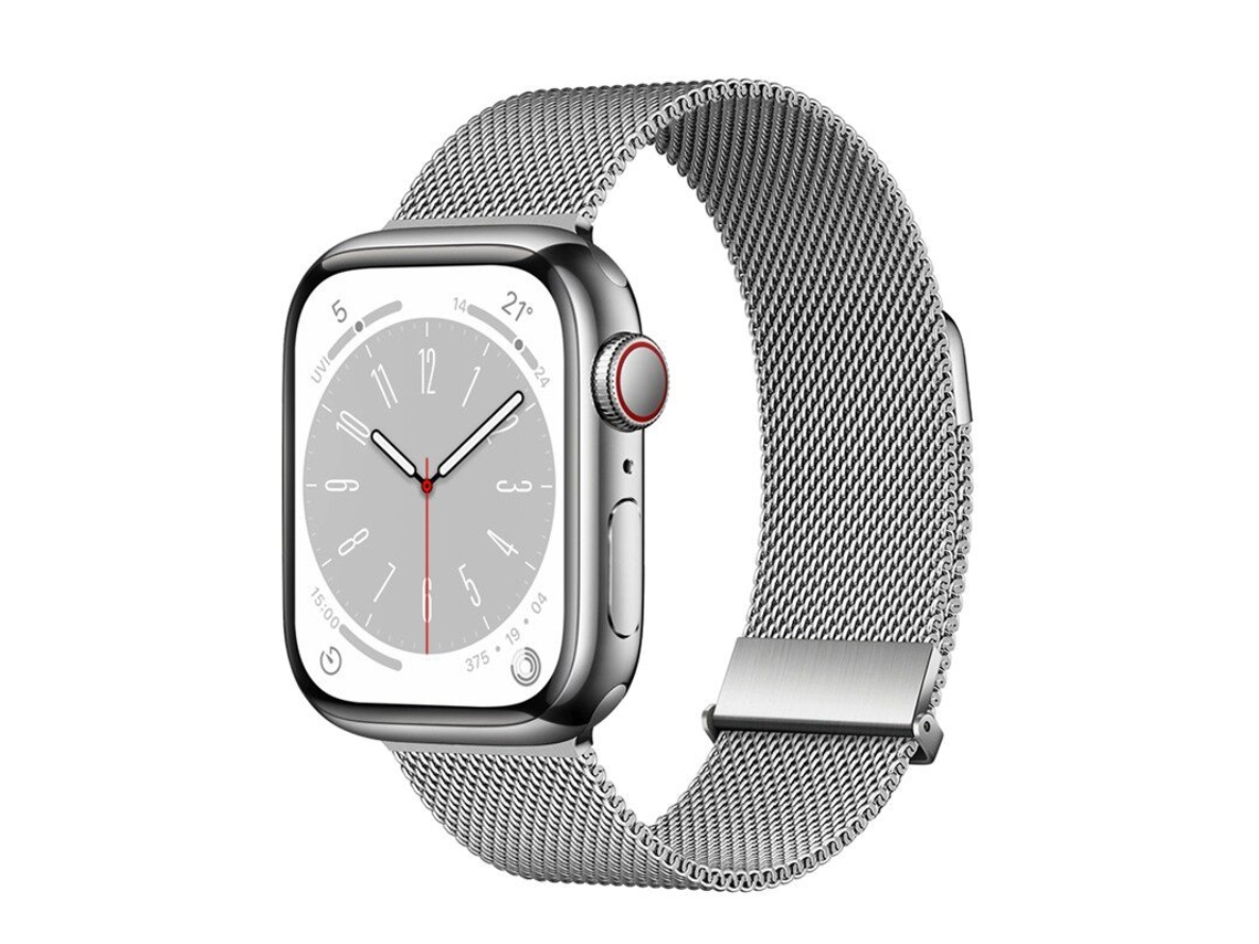 Bracelete para Apple Watch 38/40/41mm Aço Inoxidávelprata XIAOMOYU