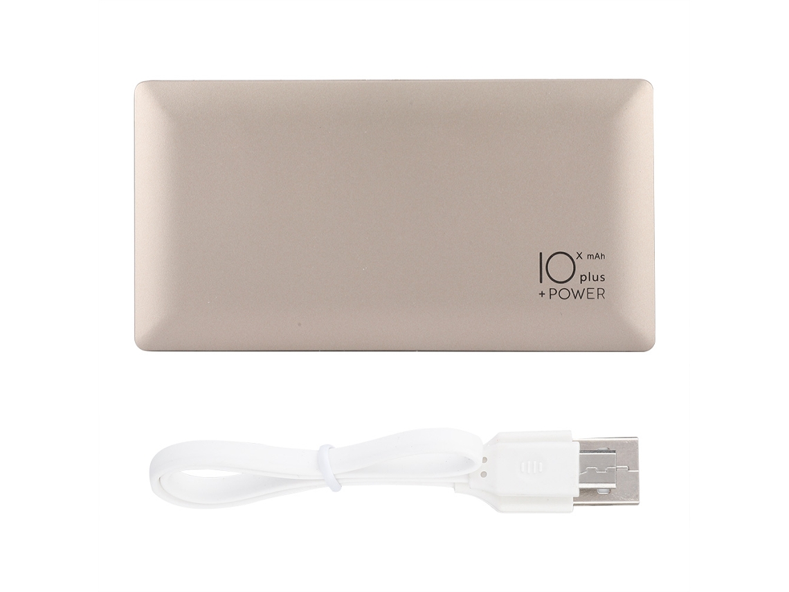 Power Bank Carregador Portátil EOOCOO (cabo integrado, carrega 4 dispositivos)