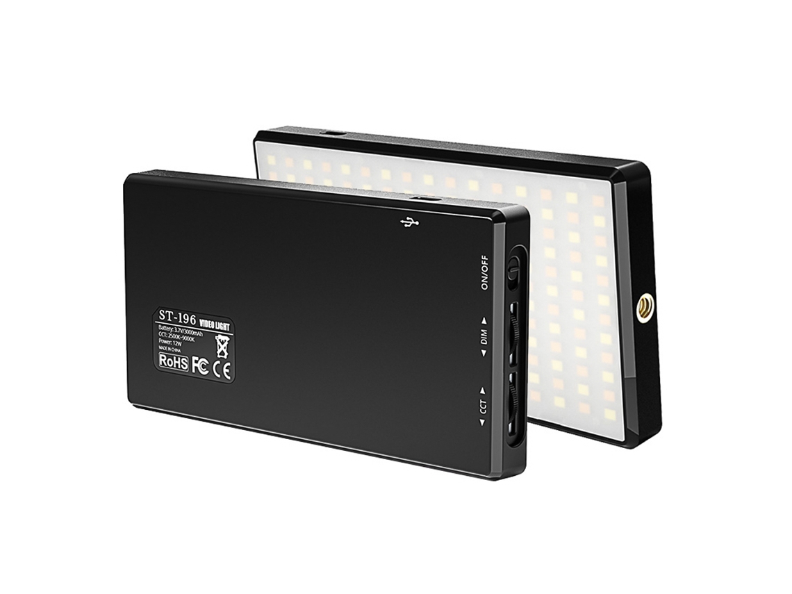 2026 luz Led Portátil para Vídeo e Fotografia, Mini Painel de Luz Led para Celular e Câmera
