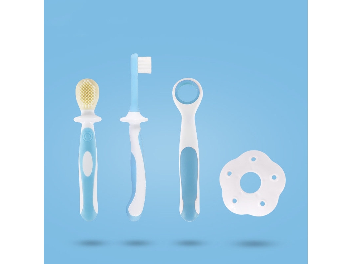 Limpador de Língua Bebê, Proteção Segurança, Suave, Remove Bactérias Mau Hálito STELASPLEN