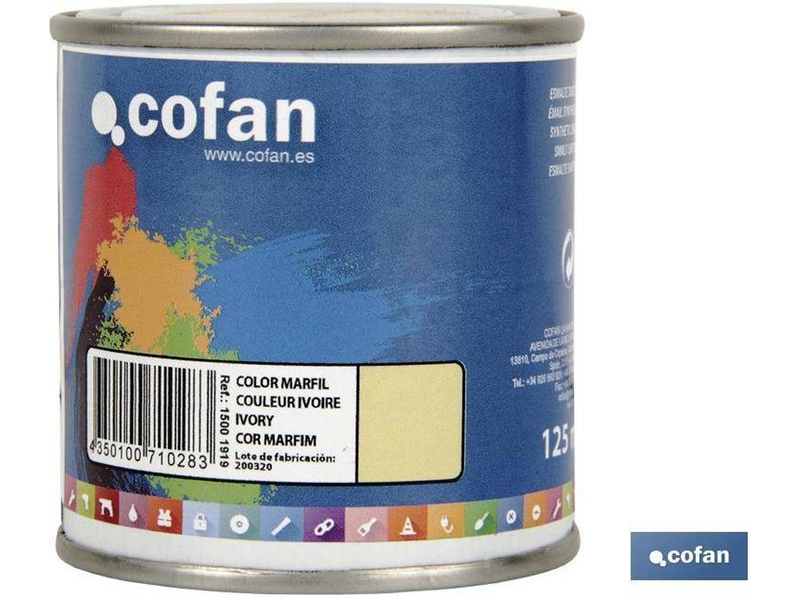 ESMALTE Sintético COFAN (125 ML)  MARFIM