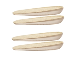 2 Pares De Almofadas De Sapatos De Aumento Interno Allinless