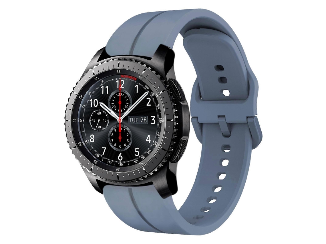 Pulseira De Silicone Em Formato De Laço De 22 Mm Para Samsung Gear S3 Frontier