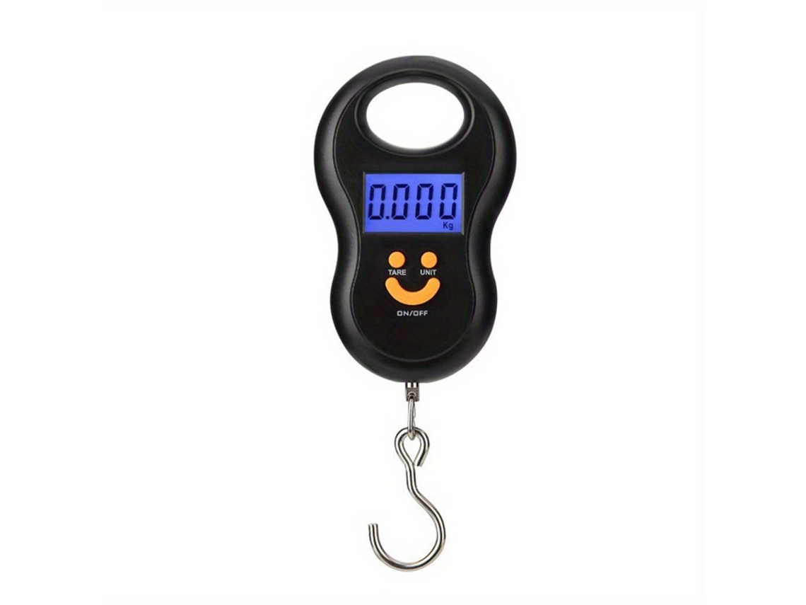 Balança Suspensa Eletrônica Lcd de Pesca com Retroiluminação Bolso para Bagagem, Durável, Utilização Multifuncional STELASPLEN