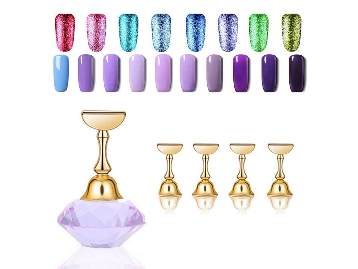 Elysve Suporte Em Cristal Para Unhas