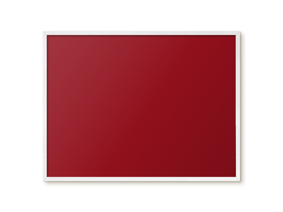 Magnetic Wall Board Vivid Burgundy For The Office Espelharte (80x60 Cm)